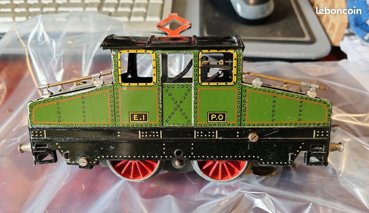 Locomotive JEP 5770 L PO 5470 "Boîte à Sel" Échelle 0 - Acier Embouti 1930