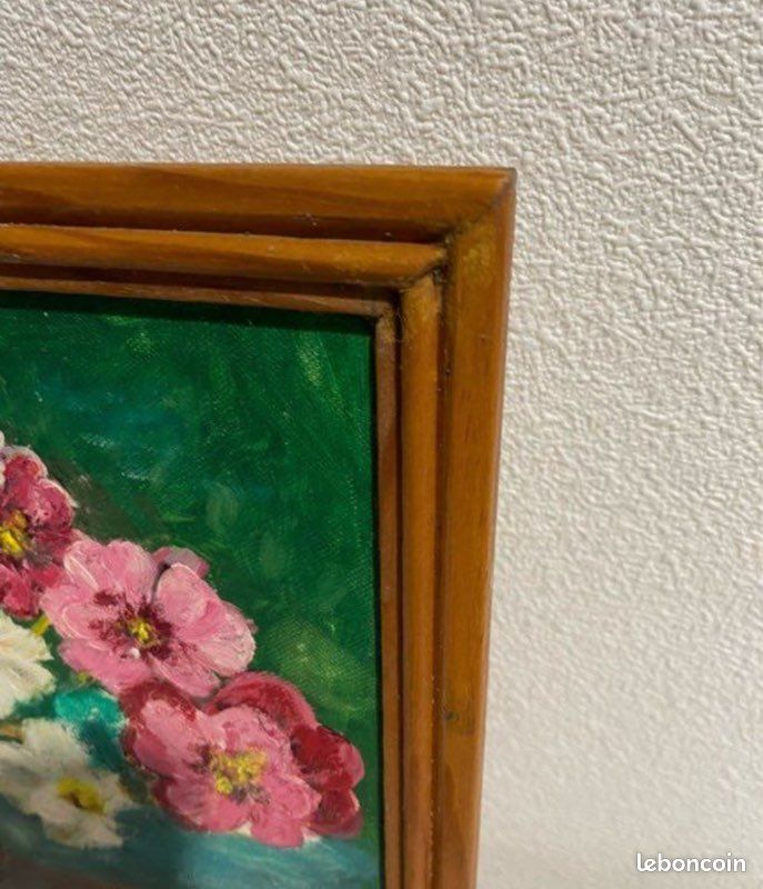 Tableau signé « Bouquet de fleurs » (image 12)