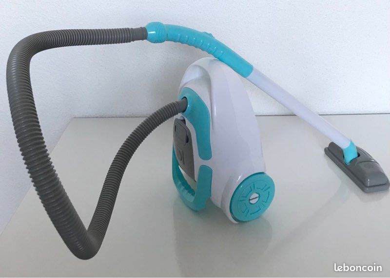Juego De Rol Doméstico TOYANDONA Aspirador Robot De Juguete Para Niños Y Niñas – Blanco, Sin Batería, Ideal Para Jugar A Limpiar