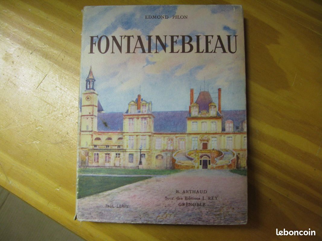 Fontainebleau livre ancien (image 1)