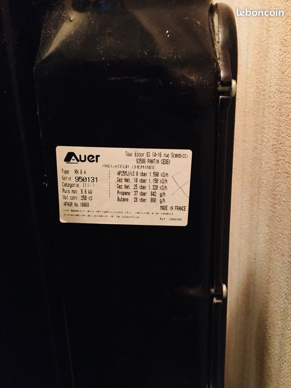Radiateur poêle cheminée gaz (image 2)