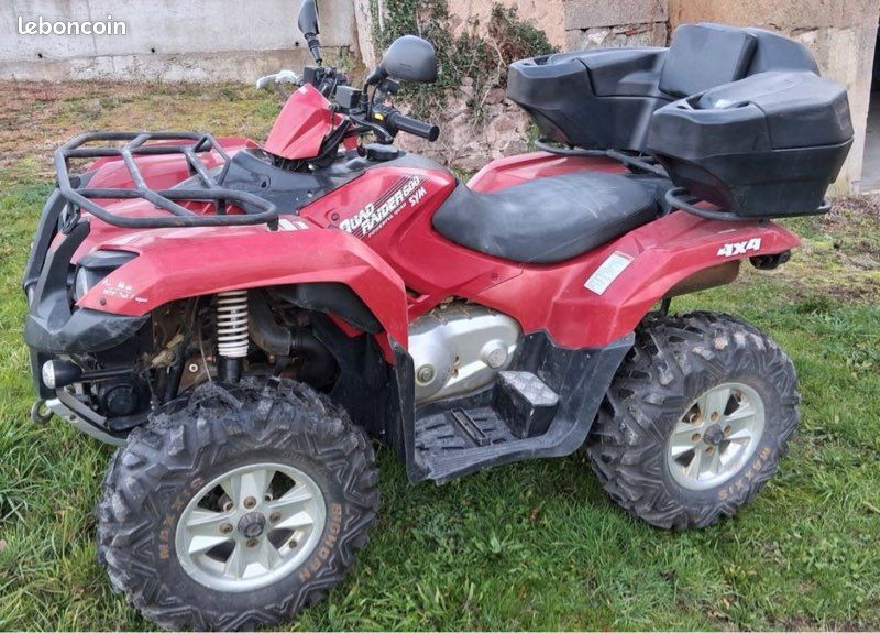 Rétroviseur Droit Compatible SYM QUAD RAIDER 600 2008-2014 - Marque V PARTS, Référence E136D - Neuf étiqueté