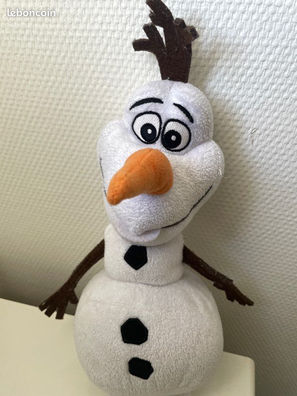 Peluche doudou Olaf, de la reine des neiges Disney (image 4)