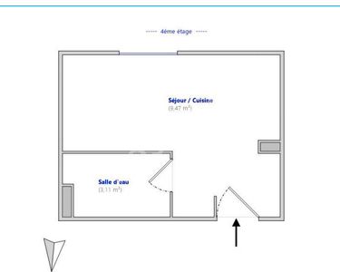 Appartement 125 000 € - 18 m²