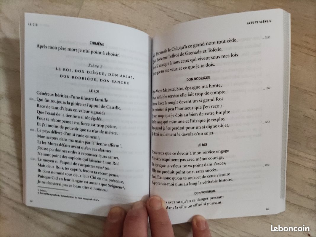 Le Cid, Pierre Corneille, Folio + collège (image 3)