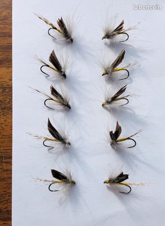 Étui De Pêche à La Mouche Wheatley Vintage – Avec Mouches