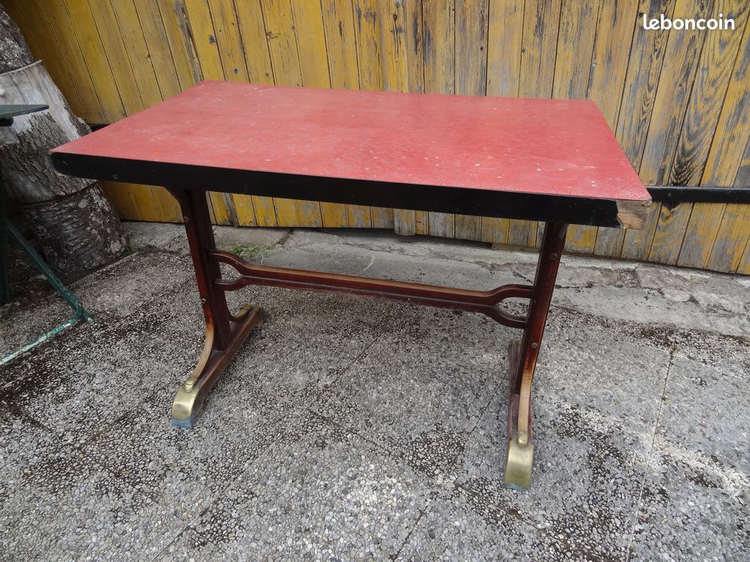 Table bistrot ancienne (image 1)