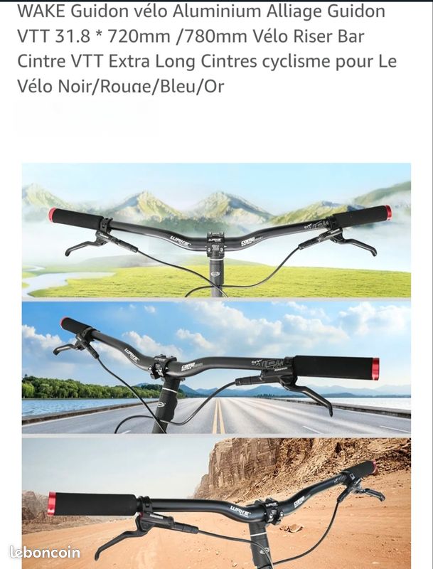 Wake Guidon Vtt Amazon Guidon Trottinette électrique Wake Guidon