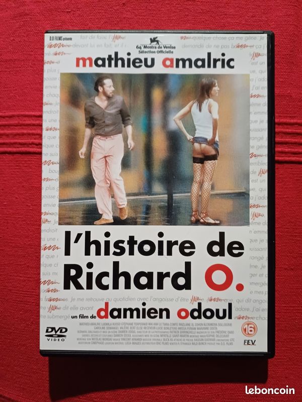 DVD érotique - L'histoire de Richard O avec Mathieu Amalric (image 1)