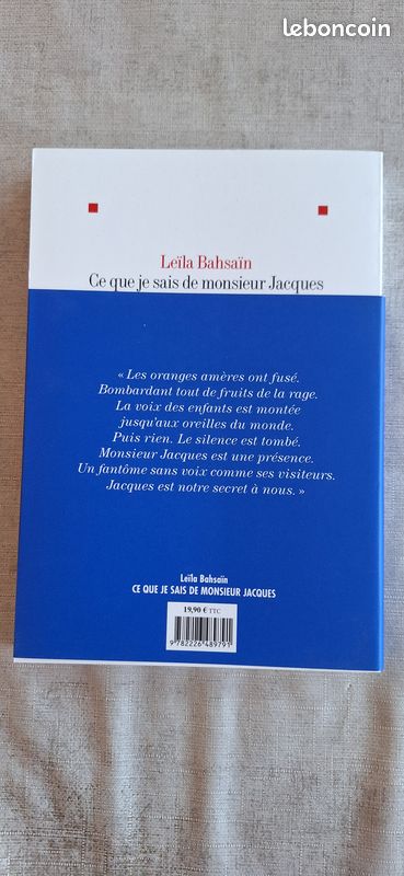Leila Bahsain - Ce que je sais de monsieur Jacques (image 2)