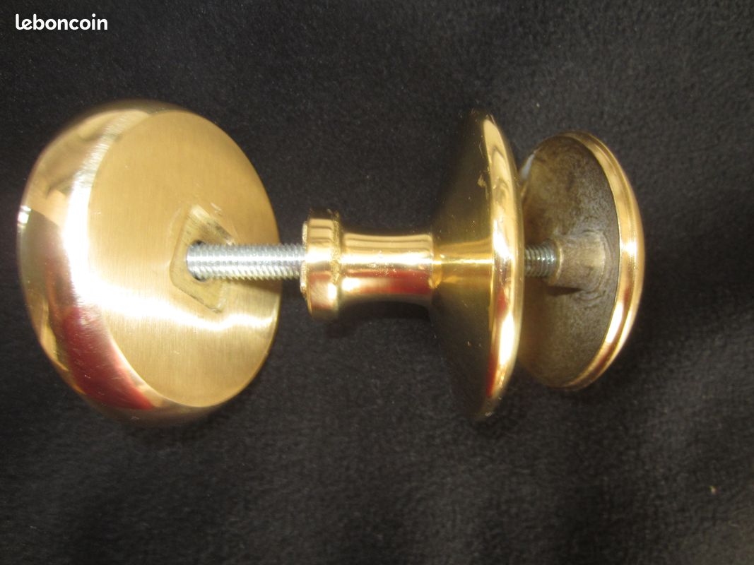 Poignée de porte ronde complète (image 4)