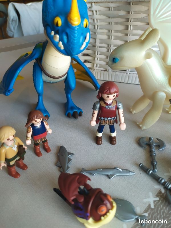 Ensemble dragons et personnages Playmobil (image 2)