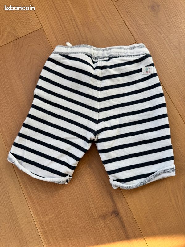 Short marinière 24 mois – Cyrillus (image 2)