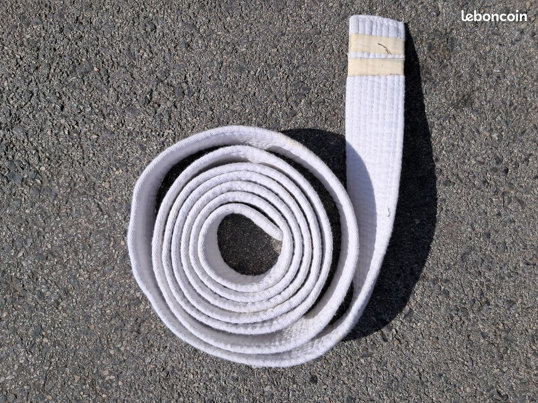 Ceinture blanche judo (image 1)