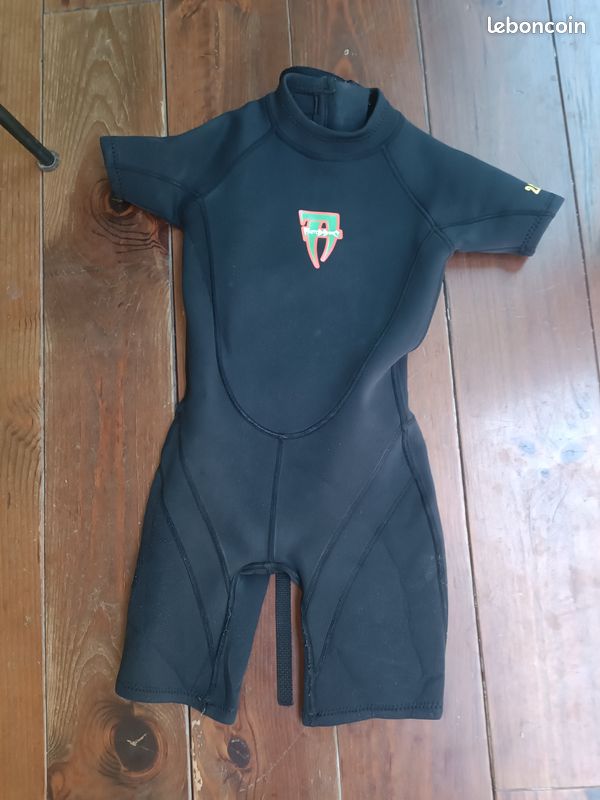 Combi shorty 2.2mm enfant taille S (image 1)