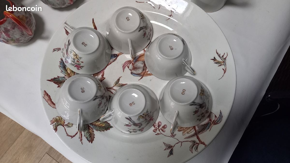 Porcelaines diverses limoges Gien (image 4)