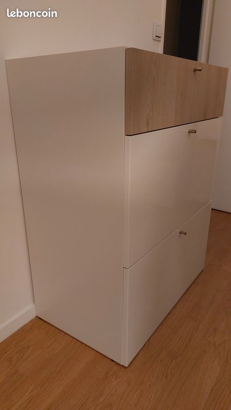 Dressing complet Armoires & Commodes Spaceo Leroy Merlin – Excellent État (image 9)