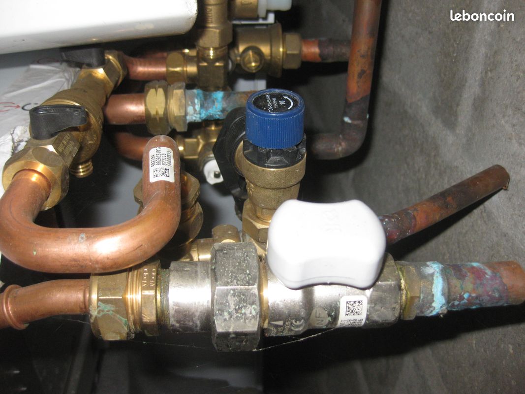 Valve Positions Filling Loop On Ideal Logic Boiler IDEAL 176671