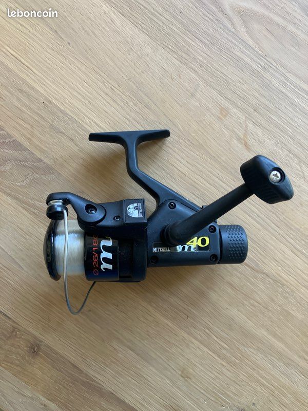 Pick Up Noir Moulinet Mitchell M40 Mx40 Bail And Rotor Cover Set Reel