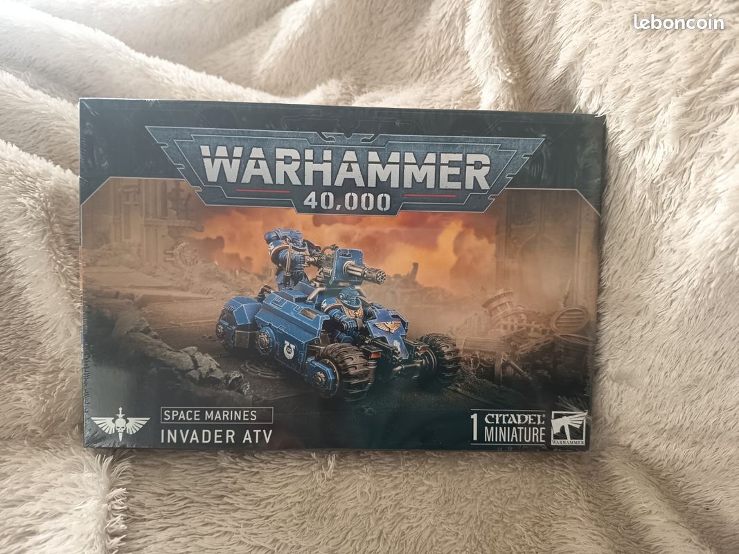 Warhammer 40000 - Space Marines - Invader atv - Modélisme