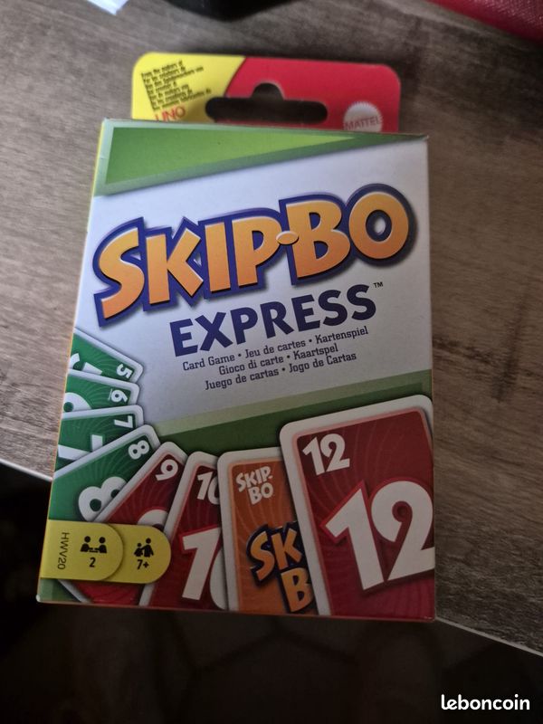 Skip-Bo Express – Jeu De Cartes Rapide Et Fun Pour Toute La Famille – Dès 7 Ans
