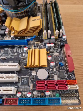 Pack Carte Mère ASUS P5K-VM/V Socket 775 + Processeur Intel Core 2 Quad Q9400