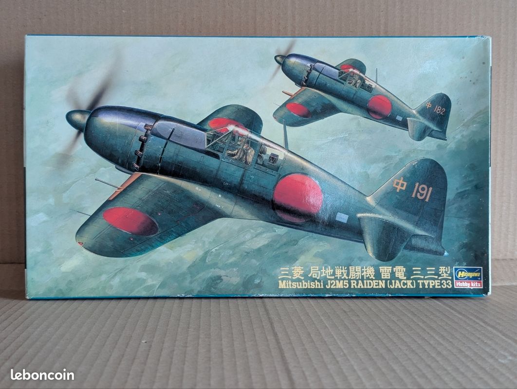 OPO 10 - Avion de Combat Miniature 1/72 Compatible avec Mitsubishi J2M3