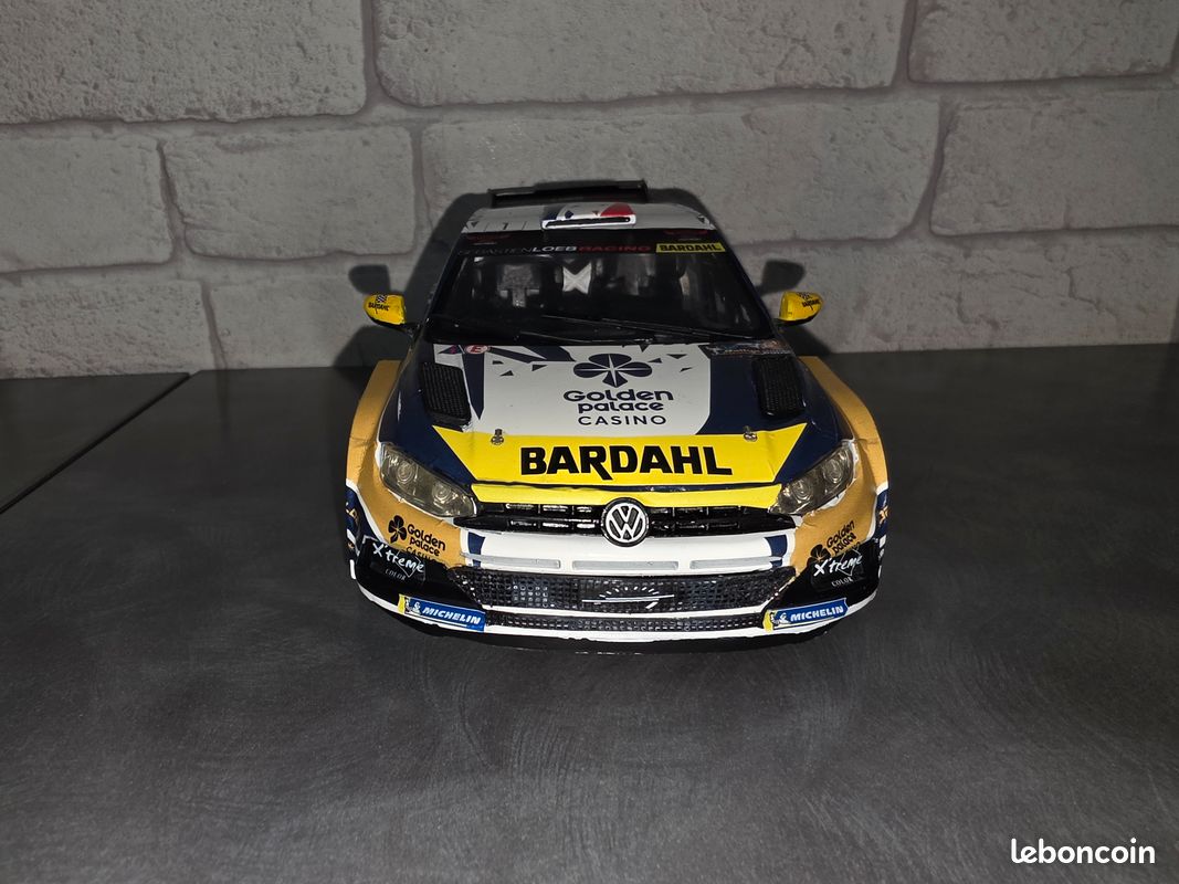 Polo R5 Loeb 1/18 Rallye Charlemagne (image 2)