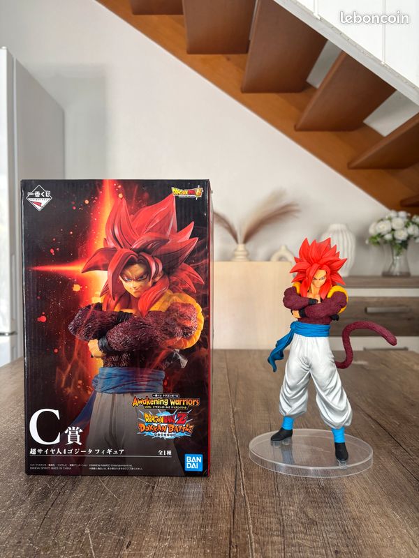 Banpresto Figurine Dragon Ball Z Match Makers Super Saiyan Son Goku vs Cooler pas cher