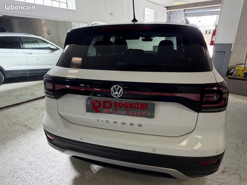 Volkswagen t-cross 1.0 tsi 116 cv boîte auto 45900kms 2020 garantie de 3 mois à 5 ans (image 5)