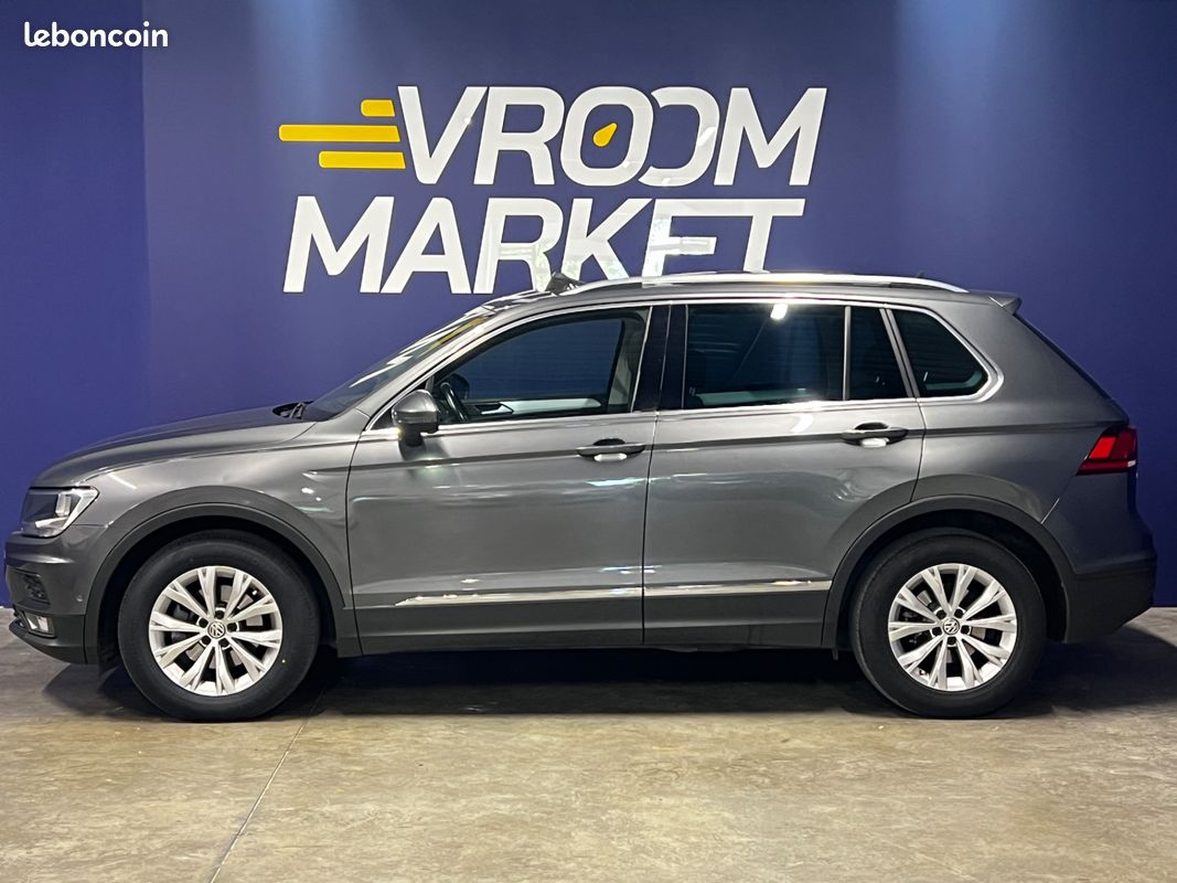 VOLKSWAGEN Tiguan 2.0 TDI 150ch Confortline - Boîte auto - CarPlay - Toit ouvrant panoramique - Régulateur de vitesse - Caméra de recul (image 2)