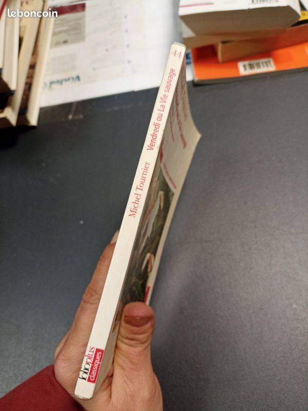 Livre Vendredi ou la vie sauvage Michel Tournier (image 3)