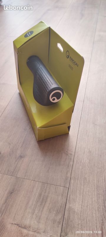 Ergon GS1 Poignées – Ergonomiques, Aluminium, Caoutchouc – Version Small Pour Petites Mains, Compatibles Trigger, Fabriquées En Allemagne