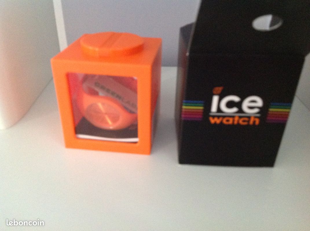 Chic Aqua Coral Soft Silicone Montre Ice Watch Duo Chic Montre Ice