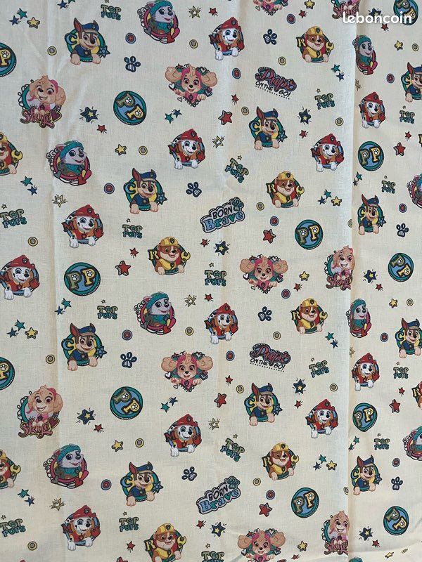 Tissu Pat Patrouille 2,80 mètre (image 2)