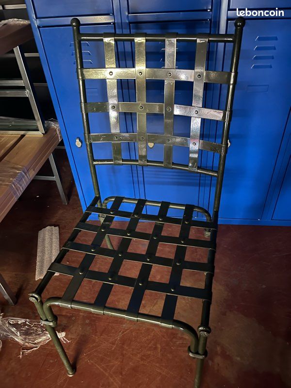 Chaises fer forgé (image 1)