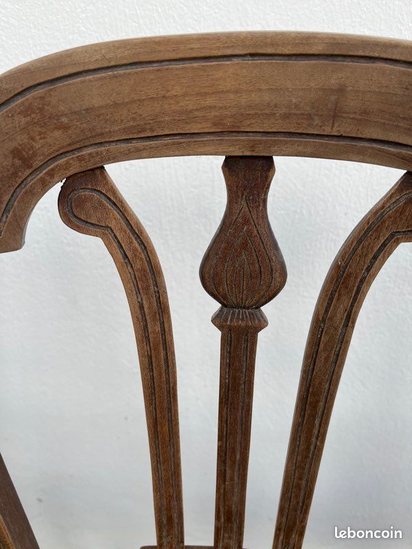 Lot de 5 chaises anciennes à rénover (image 3)