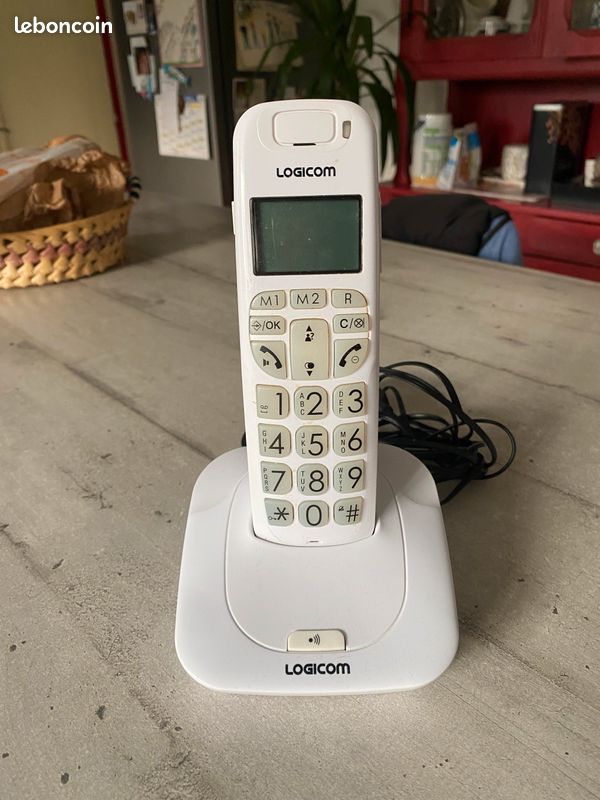 Téléphone fixe logicom grosse touches (image 2)