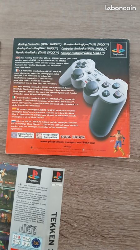 Jeu Tekken 3 Pour PlayStation 1 (PS1) - Version Française - Sans Notice Ni Jaquette Arrière - Très Bon État (TBE) - CD Seul