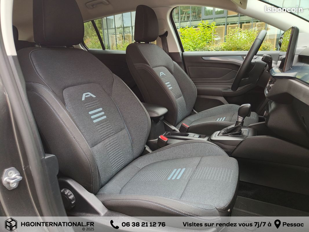 DESTOCKAGE - LE PLEIN POUR 35 EUROS - Focus SW - E85 ORIGINE - Garantie Ford 2028 - 19.990km - 1.0 Flexfuel 125cv, finition Active - Maintien de voie - Pack Hiver - Tarif clé en main (image 9)