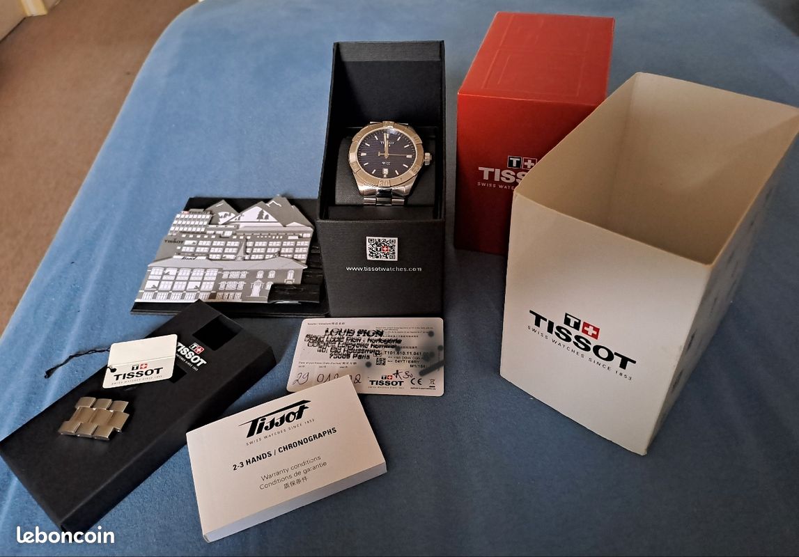 đšđSplendide đâïžmontre de LUXE TISSOT PR 100 ( full set) (image 2)