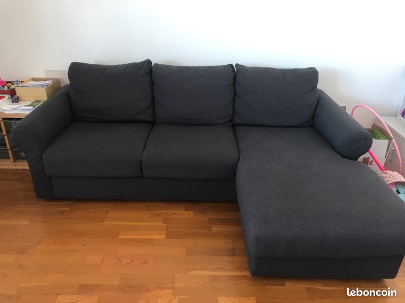 Canapé 3/4 places avec méridienne poltron sofa (image 1)