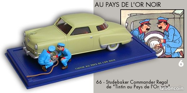 Lot Voitures Tintin - Collection