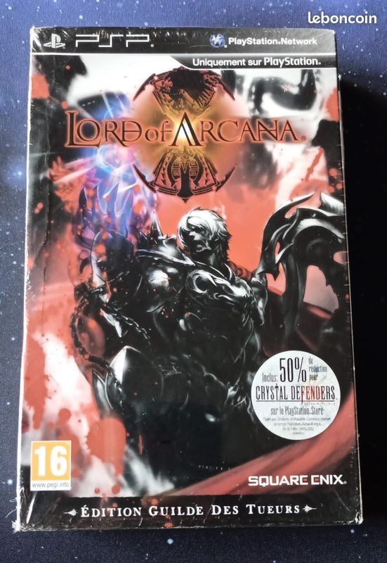 Jeu PSP Lord Of Arcana - Édition Guilde Des Tueurs - Complet (boîte, Notice, CD) - Bon état