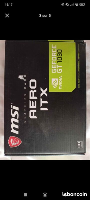 Carte graphique GeForce GT 1030 (image 3)
