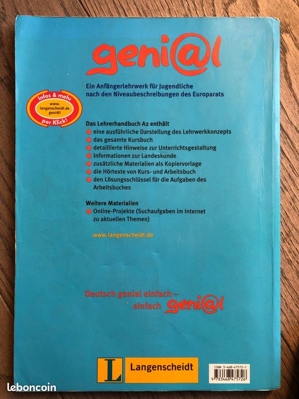 Genial Lehrerhandbuch A2 Deutsch (image 2)