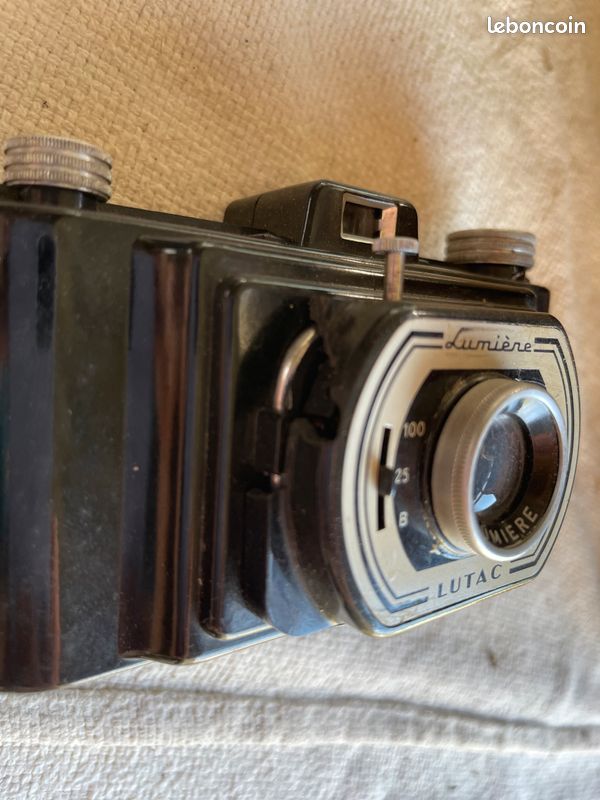Appareil Photo Ancien Lumière LUTAC – Vintage, Collection, Objet De Déco