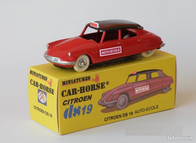 Miniature Voiture Citroën DS 19 – DDE Autoroutes – Style Dinky – Etat Neuf