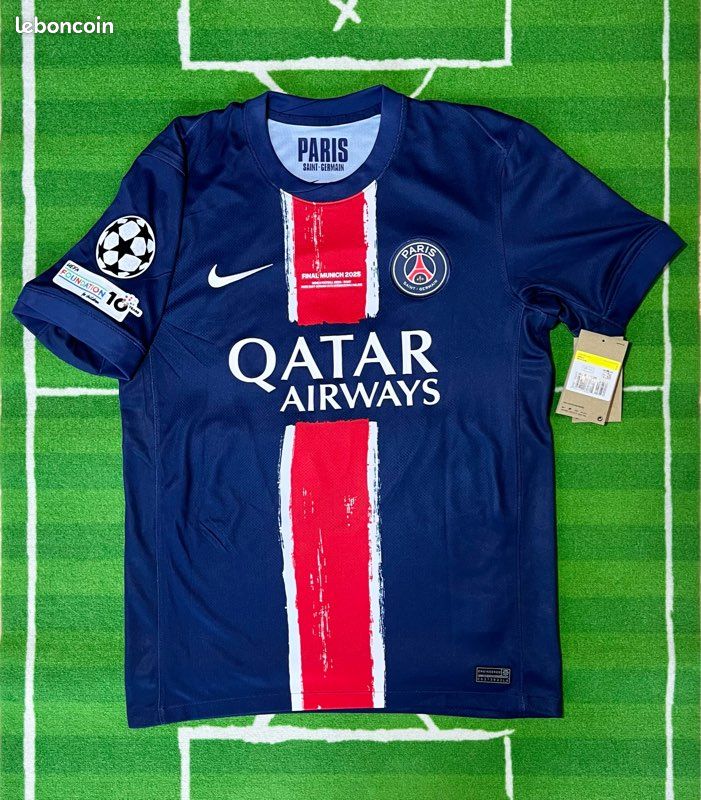 Maillot PSG 2025/26 Domicile – Dembélé 10 – Retro Foot