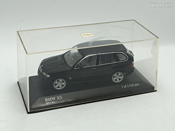 BMW X5 4.4 silver metallic 2000 1/43 MINICHAMPS 431028470